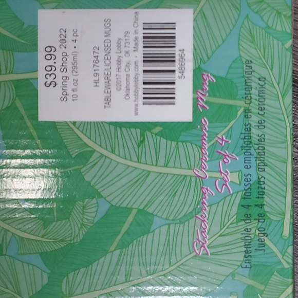 Golden Girls Stacking Ceramic Mugs Set of 4 - Picture 6 of 12